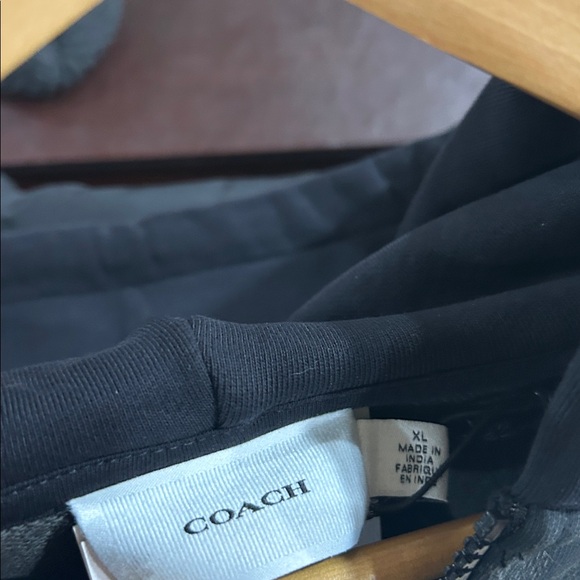 Coach Black and Gray Zip-Up Hoodie - Picture 6 of 9